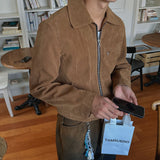 [Premium] 2 Low Detroit Suede Blouson (3color)