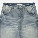 Shadow Curved Denim Pants