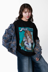 Pileコラボレーション l フロントプリントTシャツ