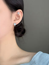 [3 color] starlight butterfly piercing / 2 sizes / twinkle opal drop unique