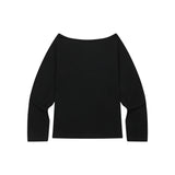 SIERRA LEOPARD HEART ONE SHOULDER T (2Color)