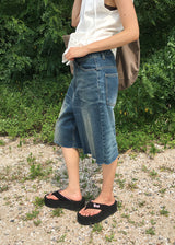 サンドカッティングバミューダパンツ