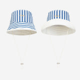 Stripe Denim Safari Hat