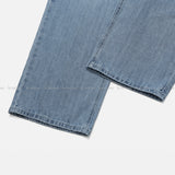 LMN Abe Slab Wide Denim Pants (2 colors)
