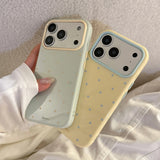 Y2K Color Block Polka Dot iPhone-Compatible Case