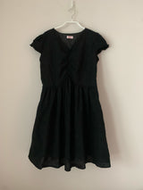 [made by fling] butterfly one-piece (black)