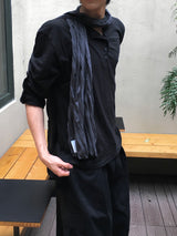 Niel Slub Roll-up Henley Long-Sleeve 3C