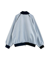 UNISEX パイピングトラックジャケット ブルー