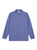 26ss Modern loosefit One pocket Check shirts 2color
