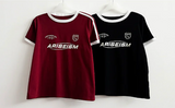 リッパートラックラインカラー半袖Tシャツ