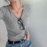 [BELLIDE MADE] 8 colors テンセルレイヤードUネックTシャツ