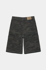 Camo Field Cargo Shorts (Washed Gray)