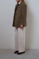 Mago herringbone jacket_beige