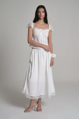  Angel lace skirt, Ivory