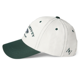 LE AREVEY ARCHIVE BALLCAP IVORY/DEEPGREEN