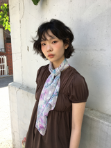 Misty Bloom scarf (3color)