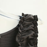 Riel Shirring Zip Top