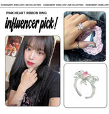 [Silver] Open Ring (Choose One of 11 types) (Random Gift Additional)