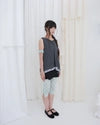 APRON MICRO PANTS / BLACK