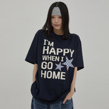 アイム ハッピー 半袖Tシャツ