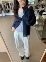 Highland pintuck pants (3color)