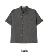 ヘイド バックル チェックシャツ