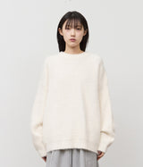 エンチョヘアリークロップニット