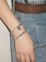 gleaming tiny star bracelet [6colors]