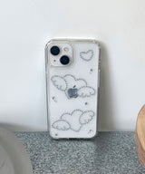 Twinkle_07 resin angel cubic phone case
