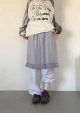 MIX STRIPE LOOSE TEE
