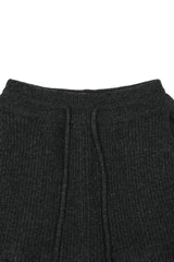 バミューダニットウールパンツ [Charcoal]