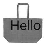 Big tote bag - Black check