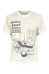 テンセルウールグラフィックTシャツ