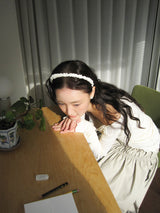 Even Hair band (White)