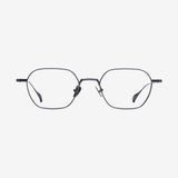 Knouun Square titanium glasses CODE. 102. A Dark Gray
