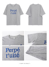 パルフェコットンルーズフィット半袖Tシャツ