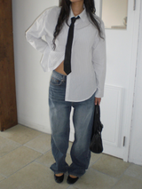 Baggy denim pants