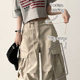 Waist String パラシュートカーゴワイドパンツ