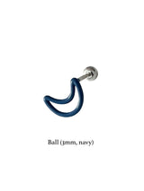 Fruit doodle piercing (Navy)