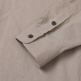 LMN Mar Essential Linen Semi-Over Shirt (12 colors)