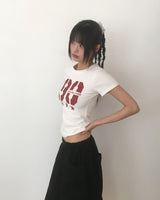 Glee Number Printed Short Sleeve T-Shirt