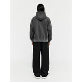 クラシックフーディー - Washed Black