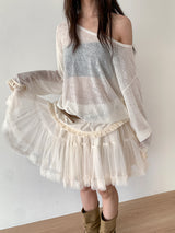 SUN FRINGE LONG SLEEVE (2C)
