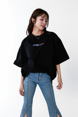 Pileコラボレーション l バックプリントTシャツ
