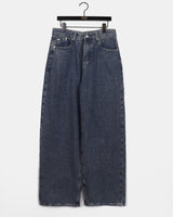 Bino back button Wide cotton pants