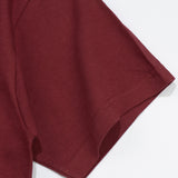 TWINKLING CAT SHORT SLEEVE (BURGUNDY)