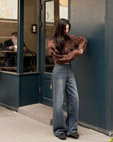 Haro wide denim pants