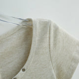 Nera Lace-Up Vintage Slim Tee