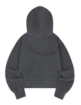 Pigment-Cut-Off-Hooded-Zip-Up - 6COLOR
