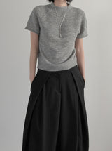 Miel Daily Short Sleeve Knit